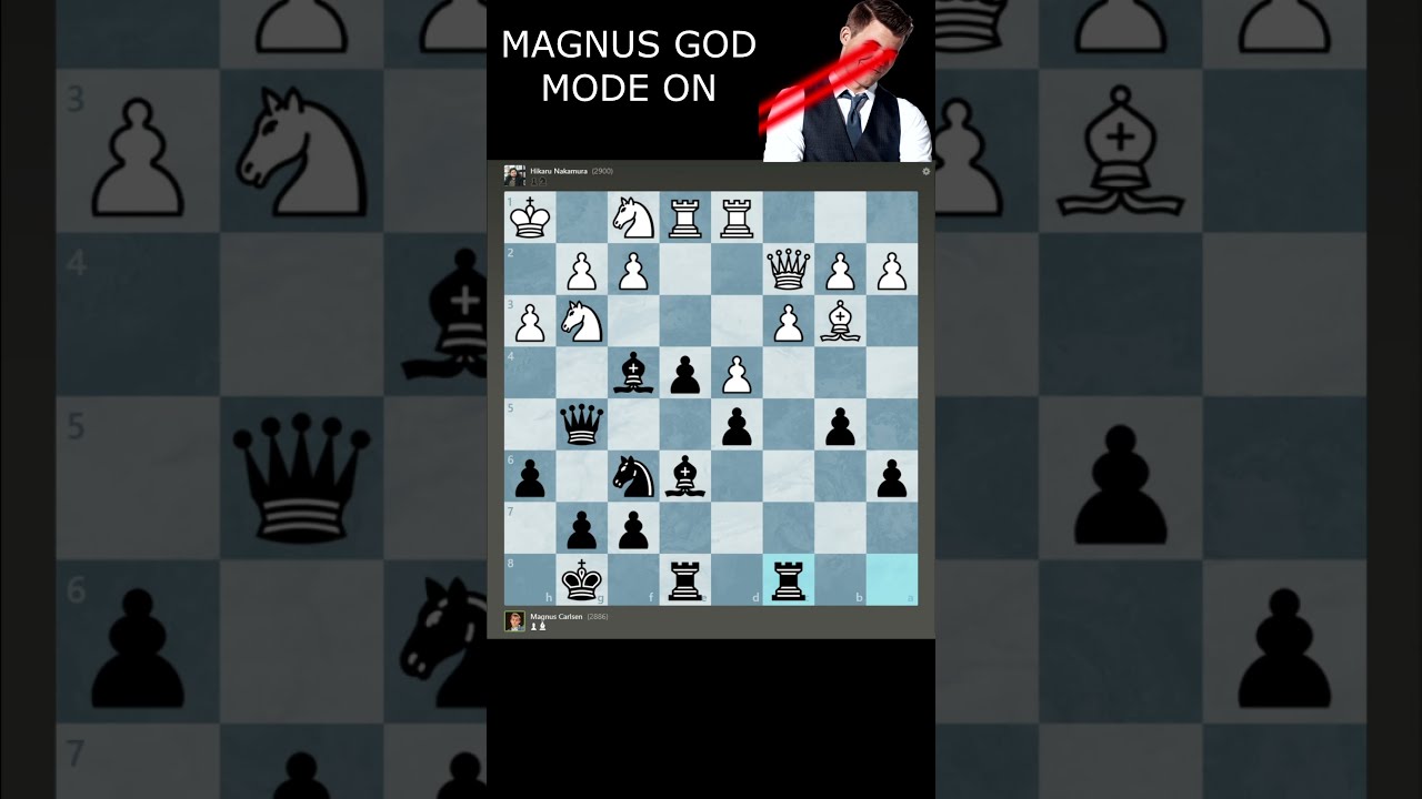 😱 MAGNUS CARLSEN GOD MOD 3000+ QI CONTRA NAKAMURA!!! 